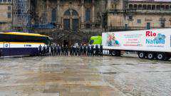 Presentación del Rio Natura Monbus Obradoiro en Santiago