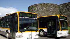 Autobus urbain de la ville de Lugo