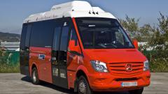 Minibus de Monbus modelo Mercedes-Benz Sprinter 516 GNC