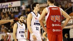 Angelo Caloiaro, héroe del partido frente al ICL Manresa.