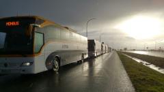 Autobuses de Monbus Mercedes - Benz Tourismo en Vitoria