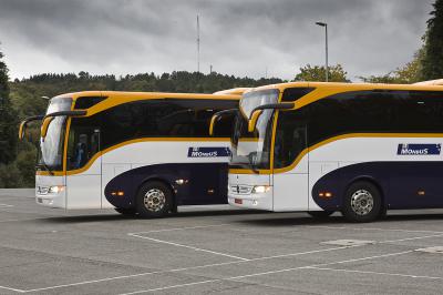 Mercedes Tourismo en la Estación de Autobuses Barcelona Sants