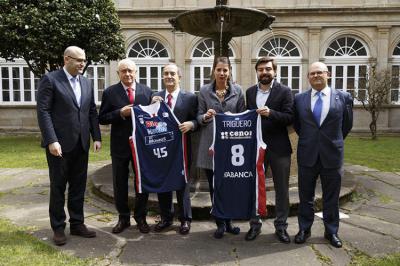 Monbus renews its partnership with the Obradoiro.