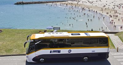 Nuevo servicio de playas de Monbus en El Prat de Llobregat