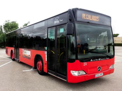 Autobús del servicio urbano de Alcalá de Henares