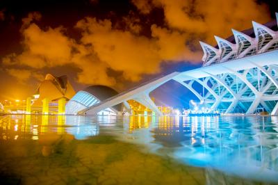 Cidade das Artes e as Ciencias de Valencia