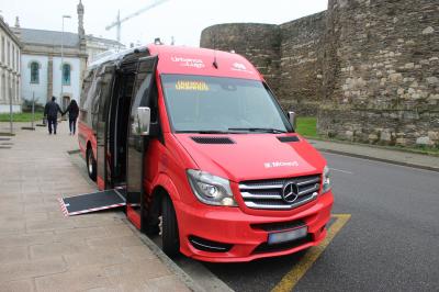 Nuevo vehículo incorporado a la flota de Urbanos de Lugo