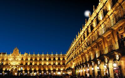 Nochevieja Universitaria en la Plaza Mayor de Salamanca