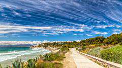 Paseo Marítimo de la playa de Salou