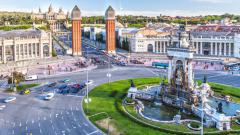 Plaza de España à Barcelone, Catalogne