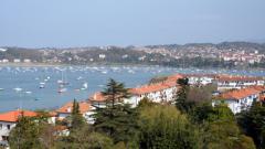 Vistas de Irún desde Hondarribia