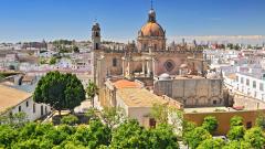 Vistas de la Catedral de Jerez