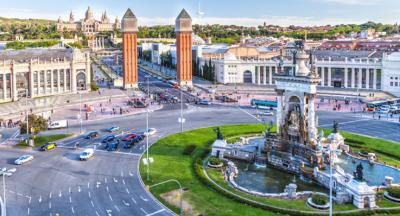 Plaza de España à Barcelone, Catalogne