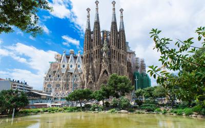 Basílica de la Sagrada Familia en Barcelona