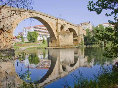 Pont romà a la ciutat d'Orense