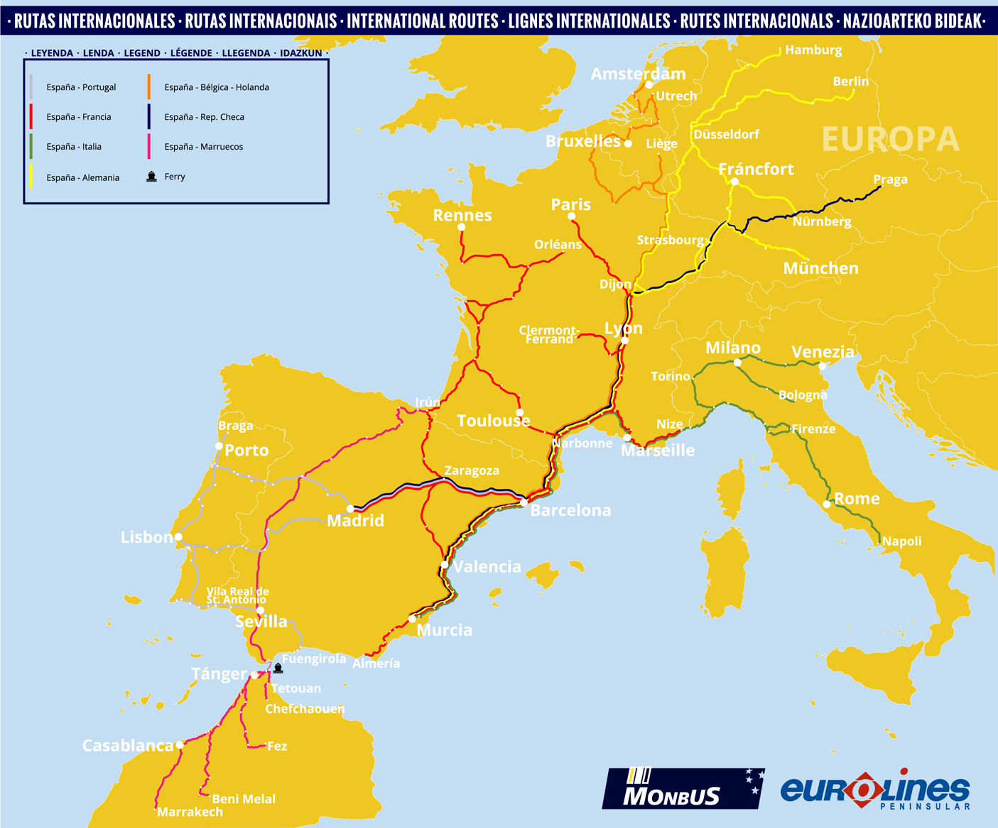 Rutas Internacionales